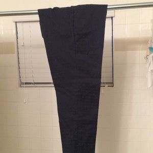 Navy blue capris size 12